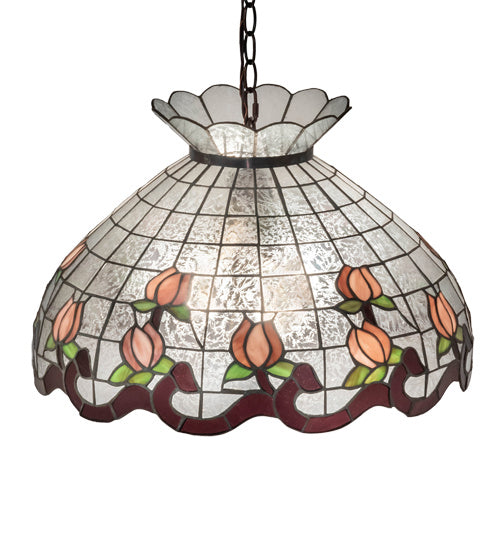 Meyda Tiffany 232771 Three Light Pendant, Mahogany Bronze