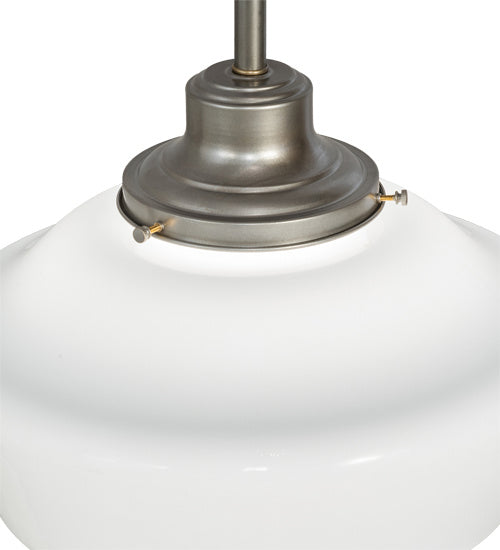 Meyda Tiffany 232866 One Light Pendant, Nickel