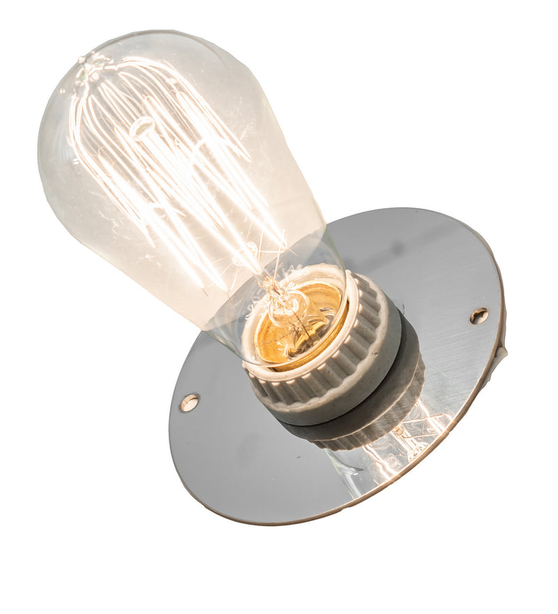 Meyda Tiffany 233065 LED Wall Sconce, Polished Stainless Steel Mirror
