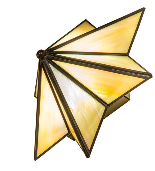 Meyda Tiffany 233309 One Light Wall Sconce, Craftsman Brown