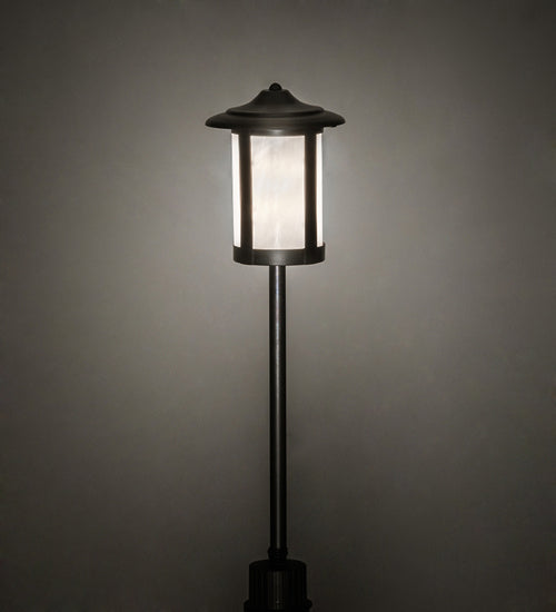 Meyda Tiffany 233496 One Light Landscape Fixture, Craftsman Brown