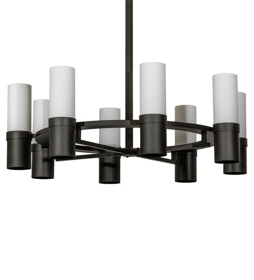 Meyda Tiffany 233588 Eight Light Chandelier, Oil Rubbed Bronze
