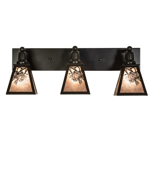 Meyda Tiffany 233629 Three Light Vanity, Timeless Bronze