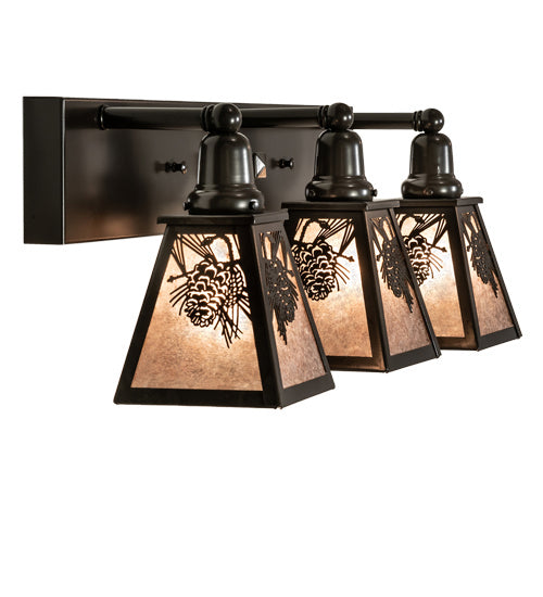 Meyda Tiffany 233629 Three Light Vanity, Timeless Bronze