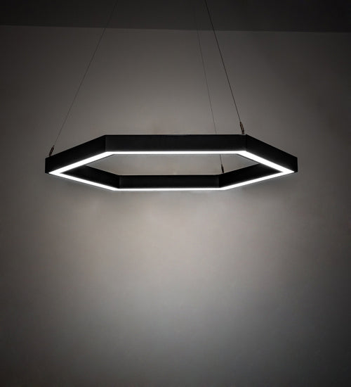 Meyda Tiffany 233714 LED Pendant, Flat Black