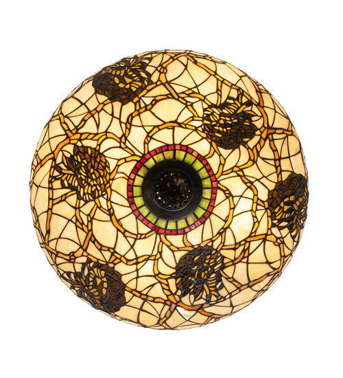 Meyda Tiffany 233726 Four Light Pendant, Antique Copper