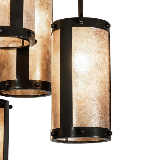 Meyda Tiffany 233898 Six Light Chandelier, Timeless Bronze
