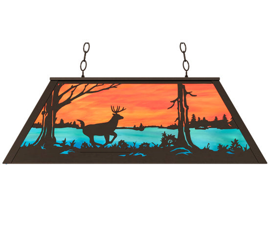 Meyda Tiffany 233909 Six Light Pendant, Timeless Bronze