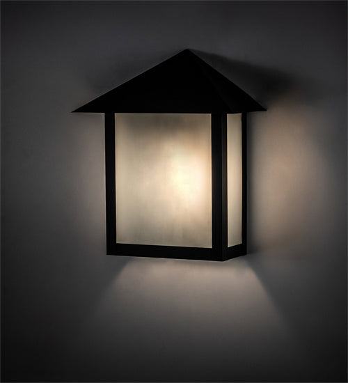Meyda Tiffany 234065 One Light Wall Sconce, Craftsman Brown