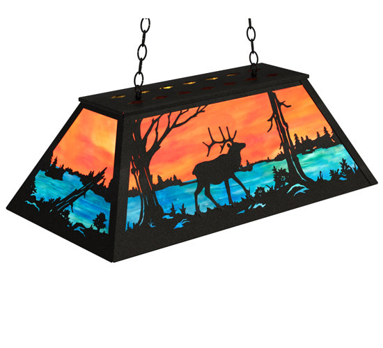 Meyda Tiffany 234142 Six Light Pendant, Textured Black