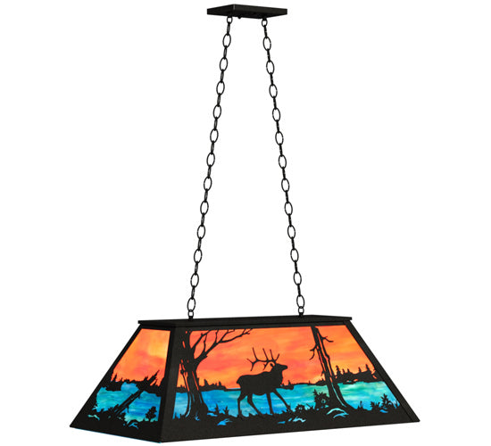 Meyda Tiffany 234142 Six Light Pendant, Textured Black