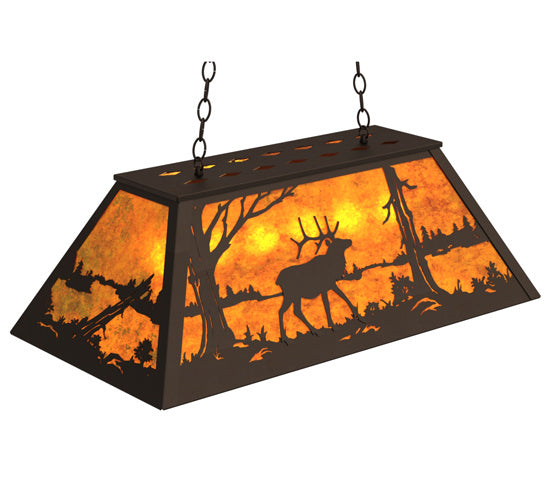 Meyda Tiffany 234159 Six Light Pendant, Oil Rubbed Bronze
