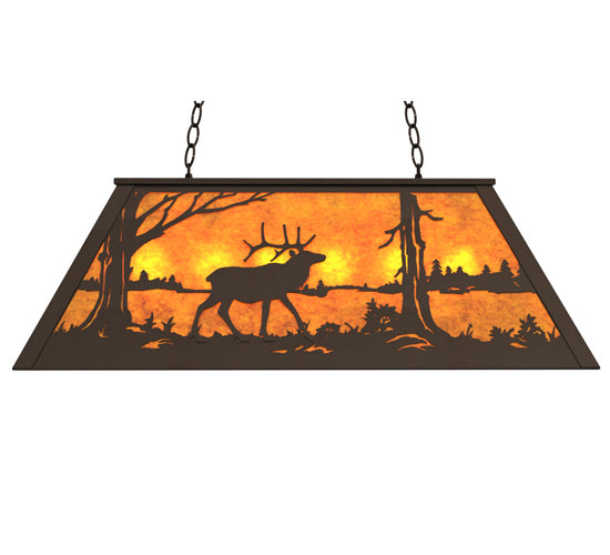 Meyda Tiffany 234159 Six Light Pendant, Oil Rubbed Bronze