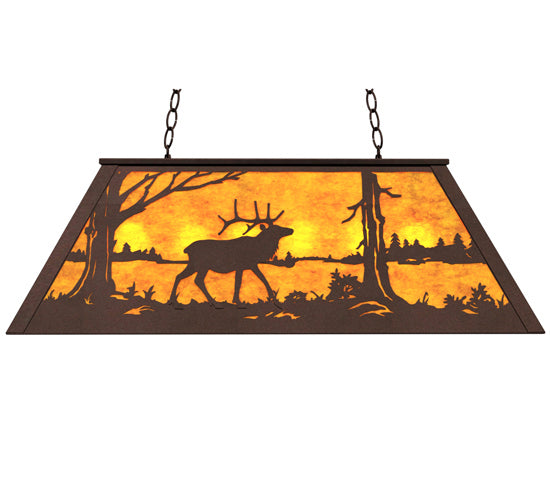 Meyda Tiffany 234163 Six Light Pendant, Mahogany Bronze