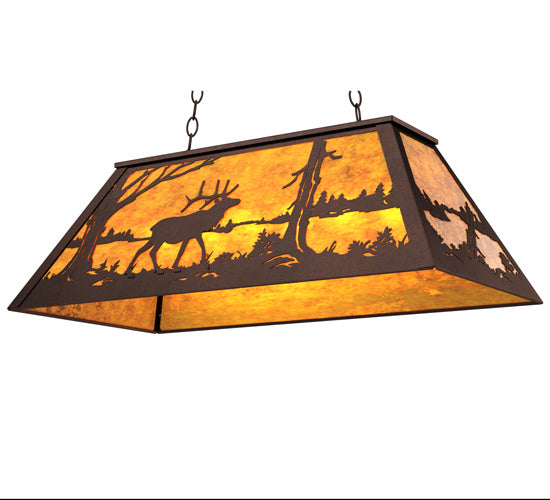 Meyda Tiffany 234163 Six Light Pendant, Mahogany Bronze