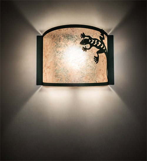 Meyda Tiffany 234794 One Light Wall Sconce, Forest Green