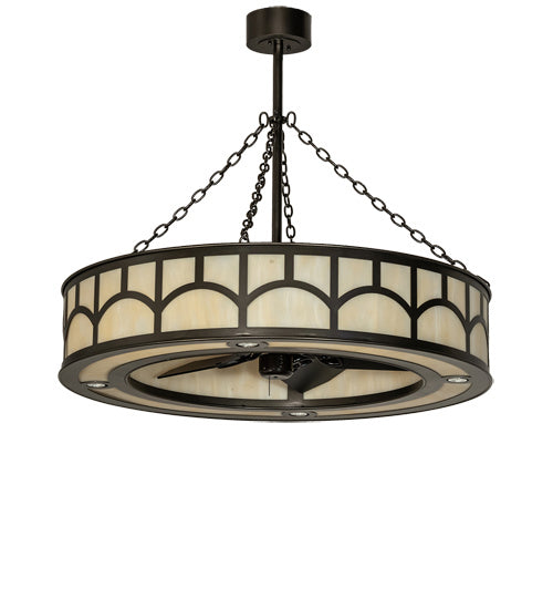 Meyda Tiffany 234989 12 Light Chandel-Air, Exterior Oil Rubbed Bronze