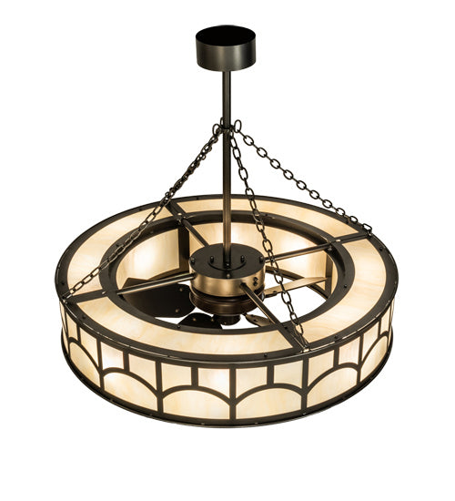 Meyda Tiffany 234989 12 Light Chandel-Air, Exterior Oil Rubbed Bronze