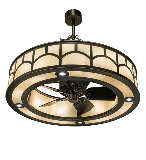 Meyda Tiffany 234989 12 Light Chandel-Air, Exterior Oil Rubbed Bronze