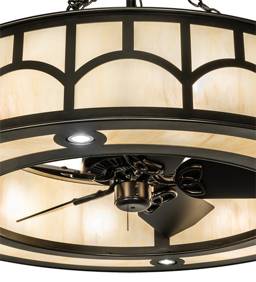 Meyda Tiffany 234989 12 Light Chandel-Air, Exterior Oil Rubbed Bronze