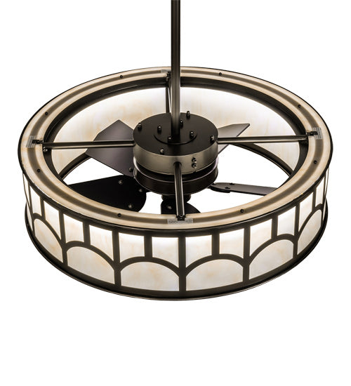 Meyda Tiffany 235135 LED Chandel-Air, Exterior Oil Rubbed Bronze