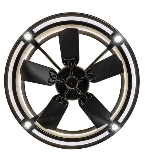 Meyda Tiffany 235135 LED Chandel-Air, Exterior Oil Rubbed Bronze