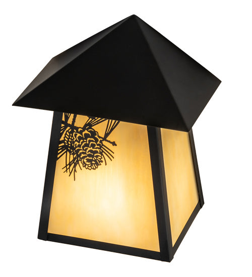 Meyda Tiffany 235269 One Light Wall Sconce, Craftsman Brown