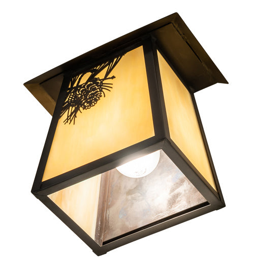 Meyda Tiffany 235269 One Light Wall Sconce, Craftsman Brown