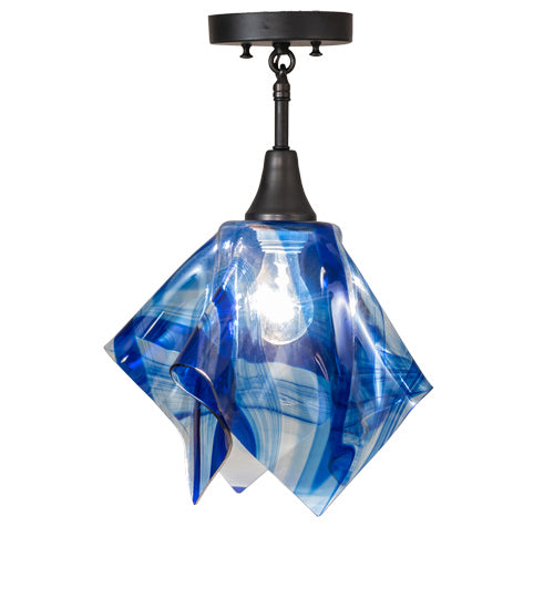Meyda Tiffany 235271 One Light Pendant, Craftsman Brown