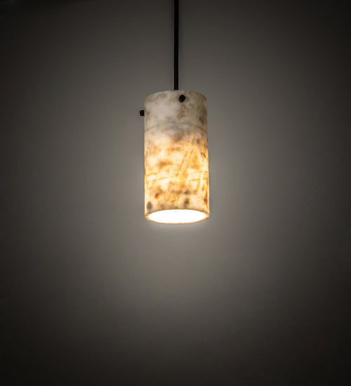 Meyda Tiffany 235318 One Light Pendant, Black Metal