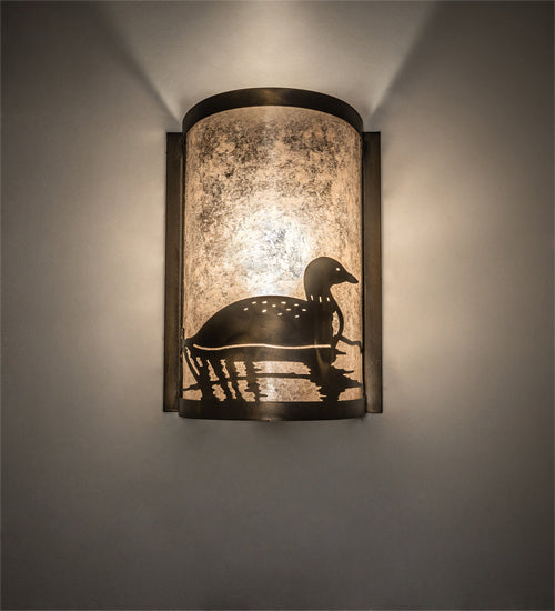 Meyda Tiffany 235602 One Light Wall Sconce, Antique Copper