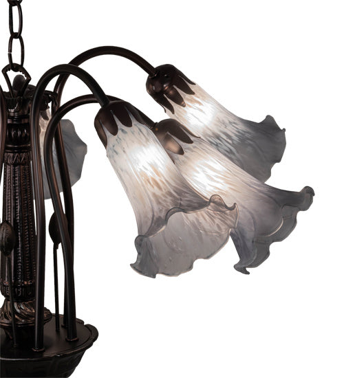 Meyda Tiffany 236535 Seven Light Chandelier, Mahogany Bronze