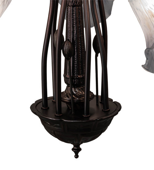 Meyda Tiffany 236535 Seven Light Chandelier, Mahogany Bronze
