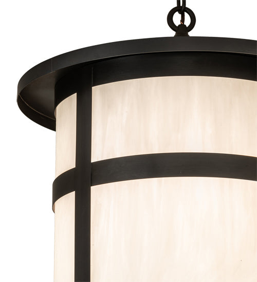 Meyda Tiffany 236891 One Light Pendant, Craftsman Brown & Timeless Bronze