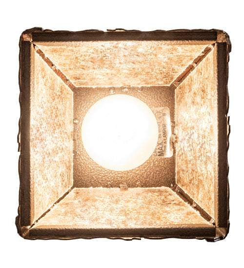 Meyda Tiffany 237100 One Light Pendant, Distressed Rust