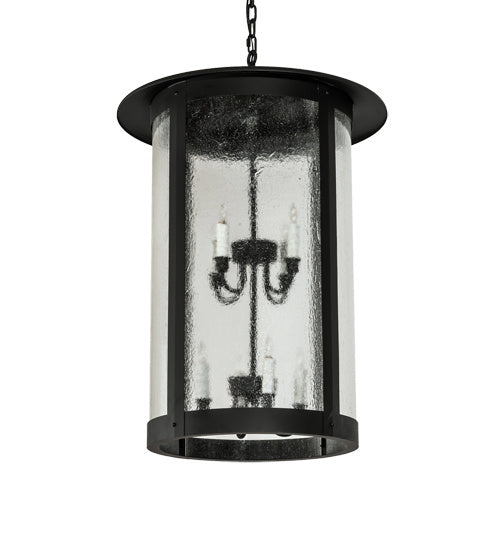 Meyda Tiffany 237415 Eight Light Pendant, Solar Black