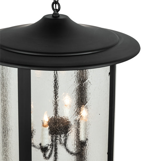 Meyda Tiffany 237415 Eight Light Pendant, Solar Black