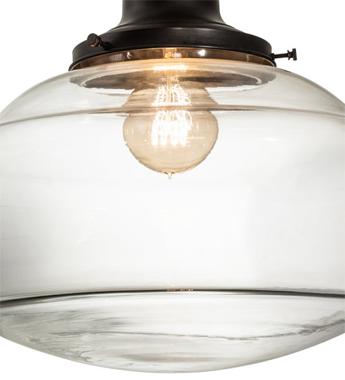 Meyda Tiffany 237461 One Light Pendant, Craftsman Brown