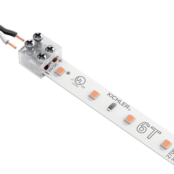 Kichler 1TBTW1CLR Terminal Block Tape-To-Wire, Clear