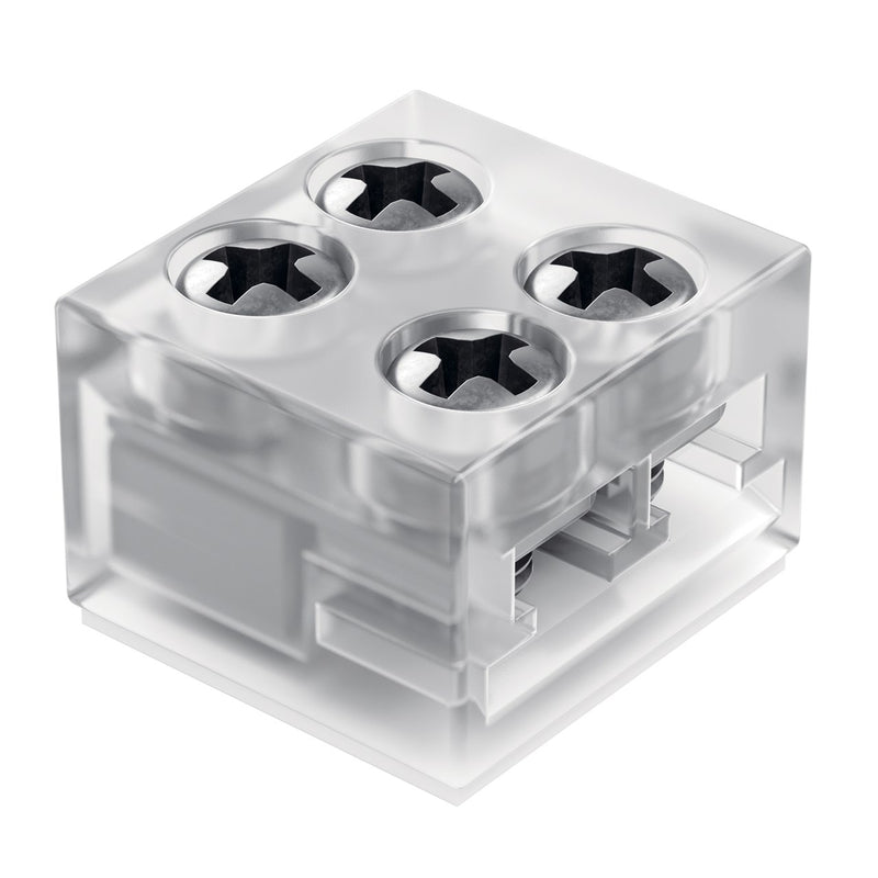 Kichler 1TBTW1CLR Terminal Block Tape-To-Wire, Clear