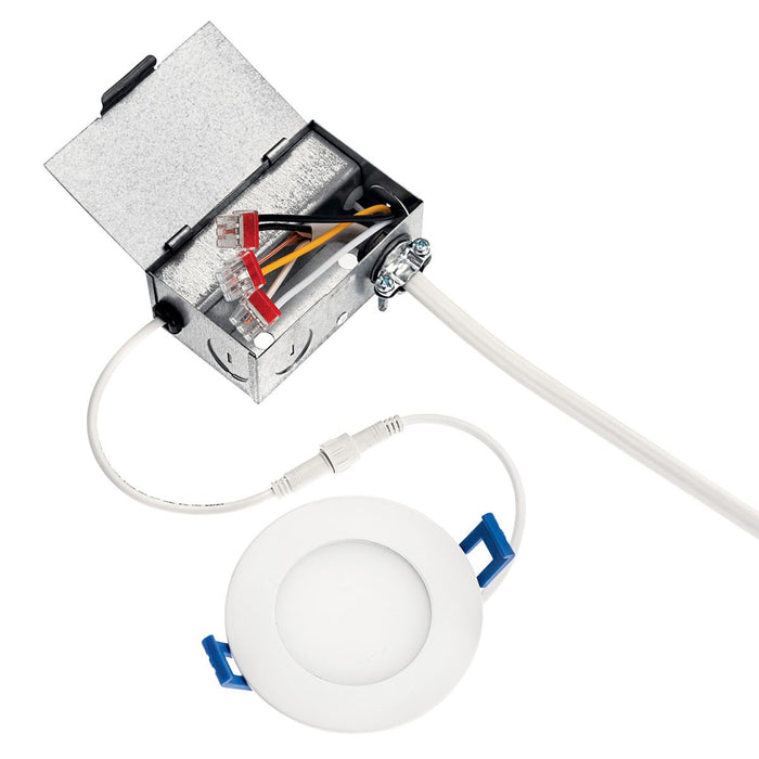Kichler DLSL05R3090WHT LED Downlight, Textured White