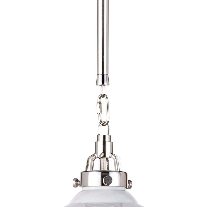 Regina Andrew 16-1302WT One Light Pendant, White