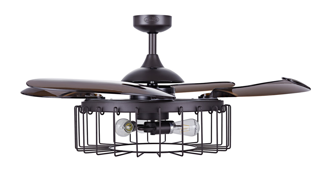 Beacon Lighting 51104001 48``Ceiling Fan, Oil Rubbed Bronze