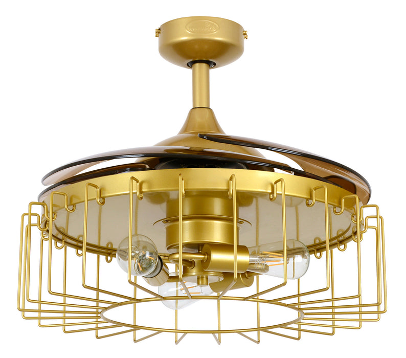 Beacon Lighting 51104101 48``Ceiling Fan, Antique Gold