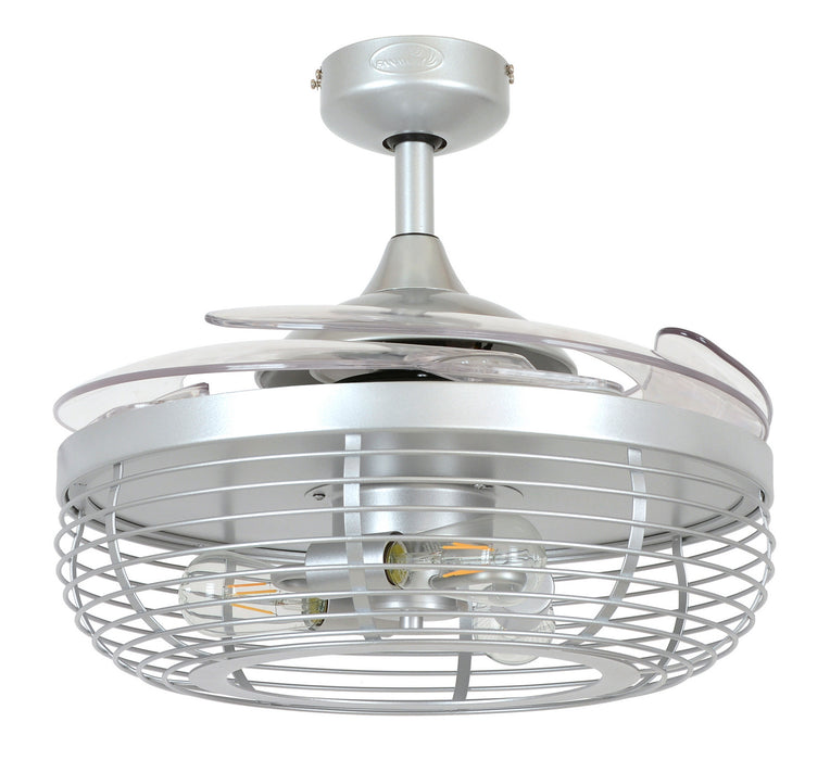 Beacon Lighting 51105101 48``Ceiling Fan, Gray Silver