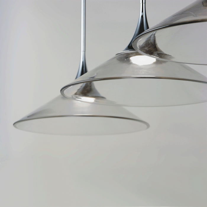 ET2 E21535-24PC LED Pendant, Polished Chrome