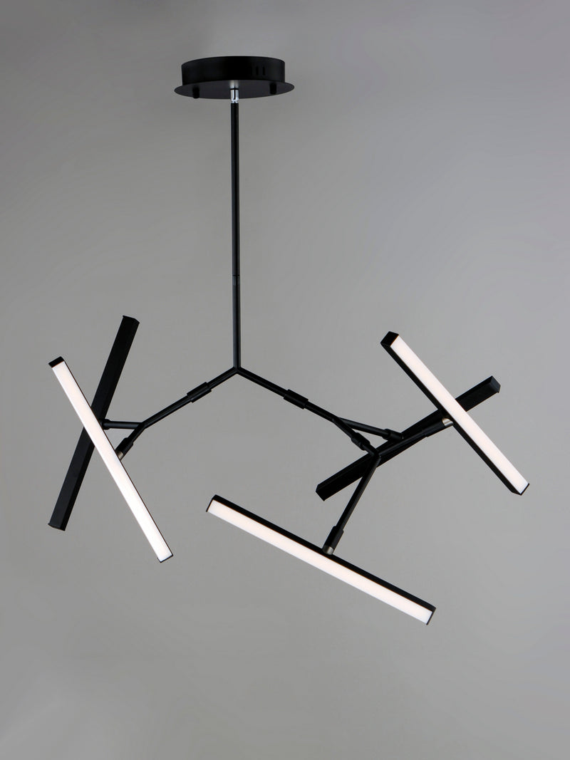 ET2 E21244-BK LED Pendant, Black