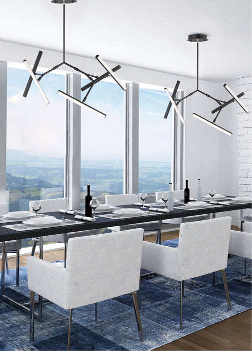 ET2 E21244-BK LED Pendant, Black
