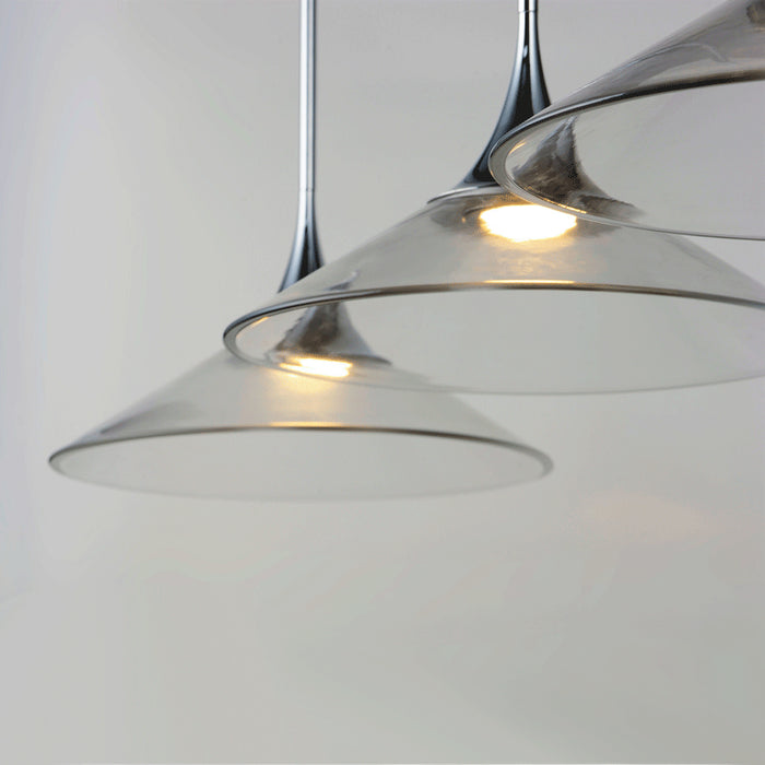 ET2 E21536-24PC LED Pendant, Polished Chrome