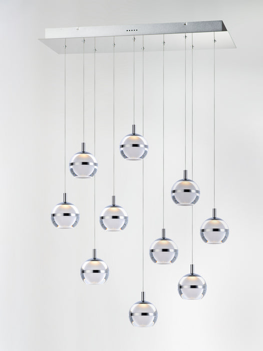 ET2 E24599-93PC LED Pendant, Polished Chrome